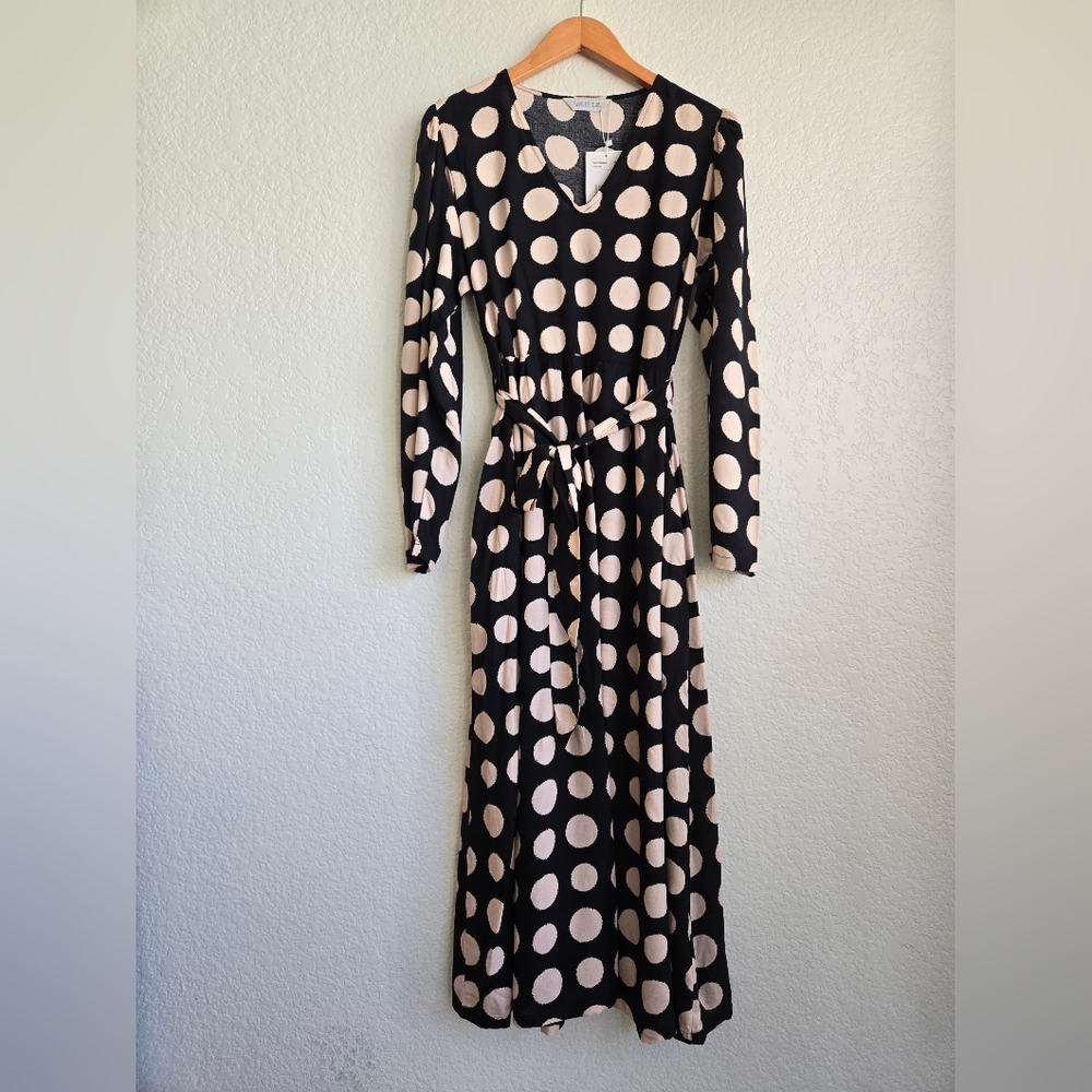Polka Dot Compania Fantastica Lunares Dress NWT, Size Medium